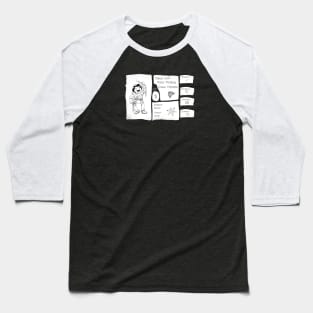 Hup Character Sheet Baseball T-Shirt